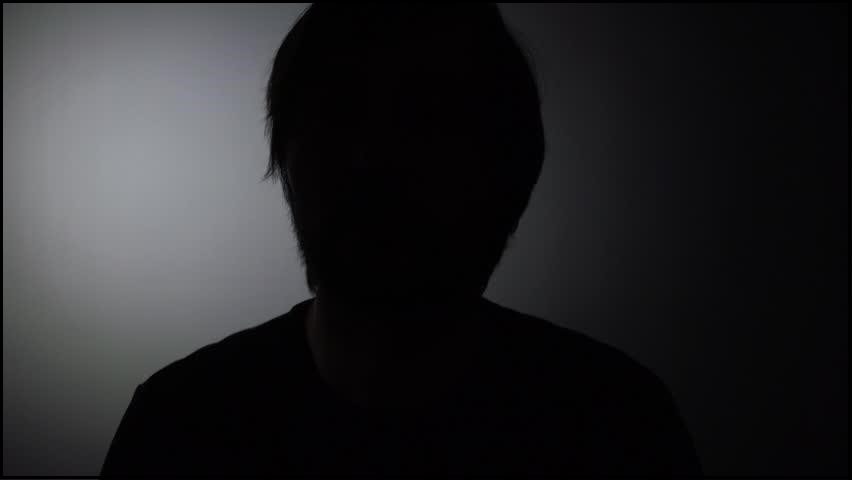 Image of light behind you and how it shows in a video like a dark silhouette.