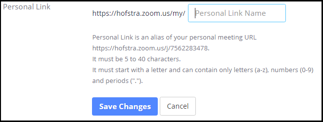 Image of Personal Link